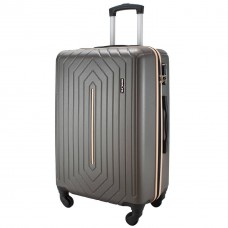 Чемодан Semi Line 28" L Графіт T5687-3 з кодовим замком, 4 колеса, об'єм 99 л, ABS-пластик для поїздок