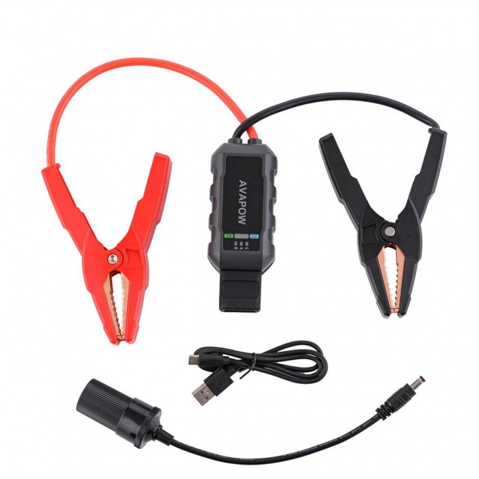 Пусковое устройство Jump Starter для автомобилей AVAPOW A68 (6000A) 88,80Втч/24000мАч