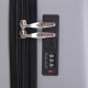 Чемодан Semi Line 20" S Серый T5857-1 для ручной клади легкий ABS-пластик 4 вращающихся колеса с кодовым замк