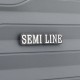 Чемодан Semi Line 24" M Графіт T5781-2 Поліпропілен 4 колеса Кодовий замок 63 л Для поїздок
