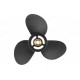 Гвинт для човнового мотора Suzuki 9.25×9 58100-94J00-019 SOLAS 4111-093-09A SА3x9.25x9RB 3-лопатевий