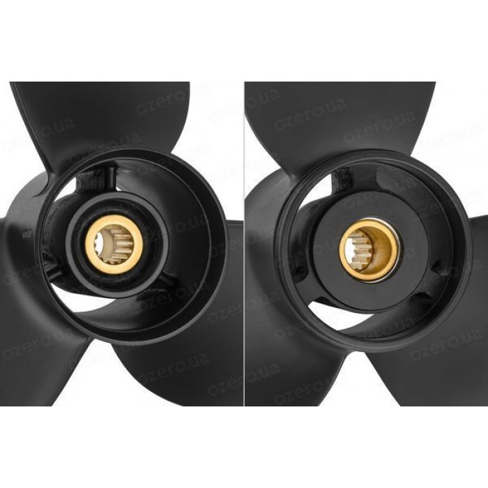Гребний Гвинт для моторного човна Yamaha 14.8×17 6G5-45947-01-98 SOLAS алюмінієвий 3 лопаті