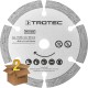 Алмазный отрезной диск Trotec 2 Diamond 89х10х1.8 2 шт для мини-циркулярной пилы 6 сегментов для камня и