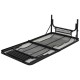 Стол Bo-Camp Northgate 120x60 см алюминиевый черный/серый для кемпинга с высотой 37/70 см max