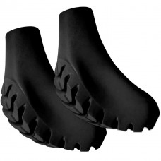 Насадка-колпачок Gabel Walking Pad Black 11 мм для скандинавської ходьби та трейлранінгу, гума, 2 шт.
