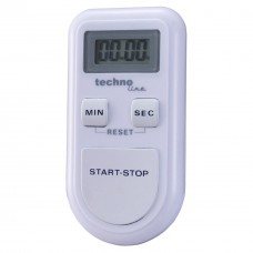Кухонный таймер Technoline KT100 Magnetic White цифровой с магнитом, обратный отсчет до 100 минут