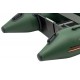Колібрі КМ-360Д (Kolibri KM-360D Профі) зелений моторний кільовий надувний човен + алюмінієвий пайол