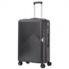 Чемодан Semi Line 28" L Черный T5726-3 с жестким ABS-корпусом, 4 спаренными колесами, кодовым замком