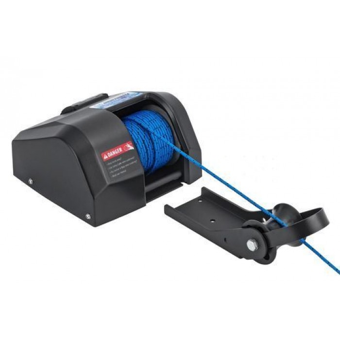 Лебедка якорная AutoTRAC Fishman 25 с пультом д/у управления для лодки и катера 12V трос 30.5 м