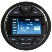 Магнитола водонепроницаемая для лодки и катера Osculati DAB 12 В 4х40 Вт с Bluetooth и USB IPX5 пульт ДУ