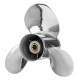 Винт гребной для лодочного мотора YAMAHA 9.9-15 HP 683-45943-00-EL SS 3 лопасти 10 1/4" алюминий для F9.9C
