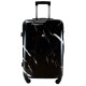 Чемодан Semi Line 24" M Черный Мрамор T5730-2 прочный поликарбонат 4 колеса кодовый замок объем 63 л для
