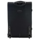 Чемодан Semi Line 28" L Черный T5601-4 объемом 98 л из полиэстера 600D с двумя колесами и карманами для докум