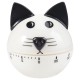 Кухонний таймер Moller 601007 Cat White - механічний до 60 хвилин білий без батарейок, 5 років гарантії