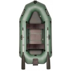Надувная лодка BARK B-250 CND ПВХ гребная двухместная с транцем для мотора, передвижные сиденья