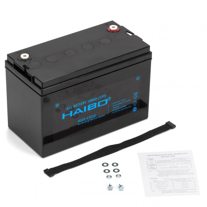 Гелевый аккумулятор Haibo 100 Ah 12 V GE 12V 100Ah H