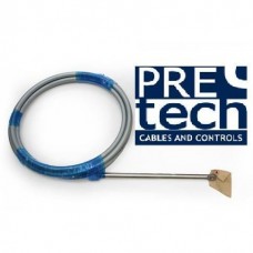 Рульовий трос з нержавіючої сталі PRETECH 5.48 м для управління катером і човном тип М66, діаметр 16 мм