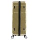 Чемодан Semi Line 28" L Золотой T5763-3 - Жесткий с кодовым замком, объем 114 л, 4 колеса