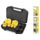 Набор корончатых сверл Trotec HSS Bi-metal Set 6215001351 на 9 предметов для гипсокартона, дерева и металла