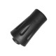 Насадка-ковпачок Gabel Rubber Pads 05/34 11 мм для трекінгу та трейлранінгу гумова чорна, комплект з 2 штук