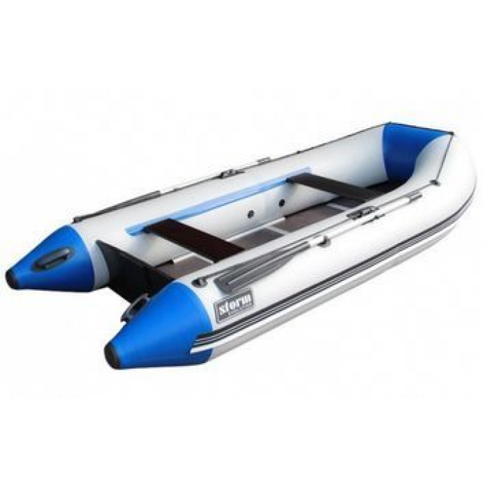 Надувний човен Aqua-Storm Evolution ПВХ Stk 330 e з кілем для мотора