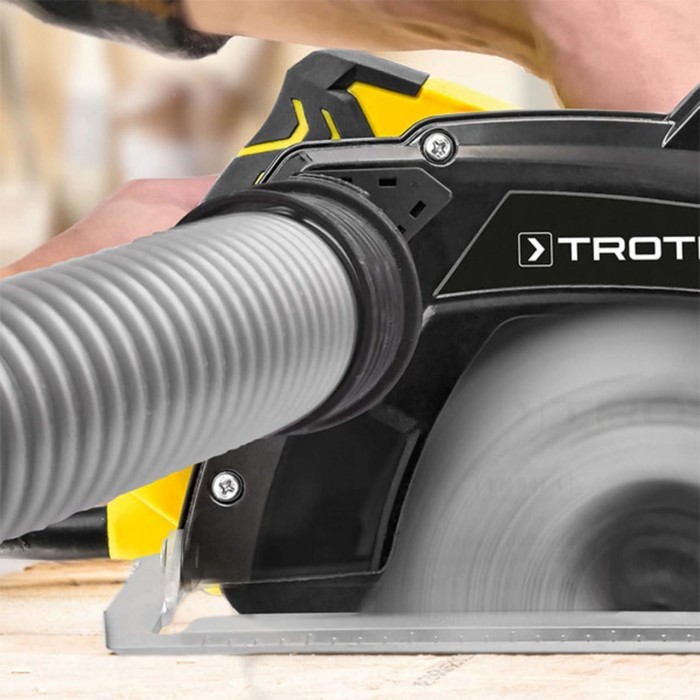 Циркулярная пила Trotec PCSS 10-1400 1400 Вт с лазерной разметкой и регулировкой глубины и оборотов реза