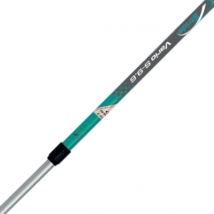 Палки для скандинавської ходьби Габел Vario S-9.6 Teal алюмінієві 2 секції легкі з швидкою системою