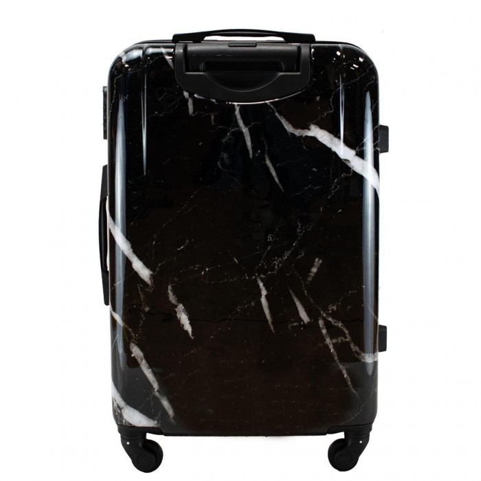 Чемодан Semi Line 24" M Черный Мрамор T5730-2 прочный поликарбонат 4 колеса кодовый замок объем 63 л для