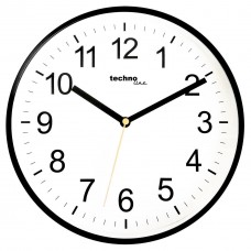 Настенные часы Technoline WT630 Белый/Чёрный кварцевый механизм белый циферблат диаметр 237 мм стильные