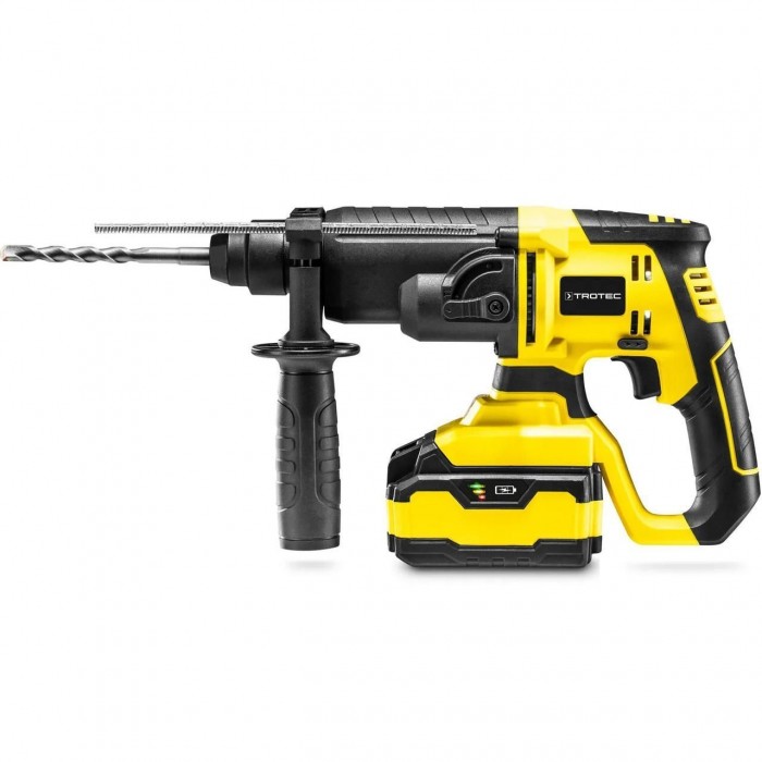 Аккумуляторный перфоратор Trotec PRDS 20-20V с батареей 20В 4А·ч удар 2 Дж реверс кейс LED подсветка