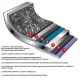 Набор cookware Flonal Dura Induction 8 предметов DUISET08PZ с антипригарным покрытием Magma-Tech Plus для