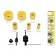 Набор корончатых сверл Trotec HSS Bi-metal Set 6215001351 на 9 предметов для гипсокартона, дерева и металла