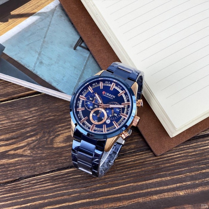 Curren 8355 Blue-Cuprum