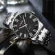 Curren 8422 Silver-Black