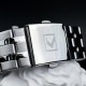 Curren 8422 Silver-Black