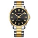 Curren 9090 Silver-Gold-Black