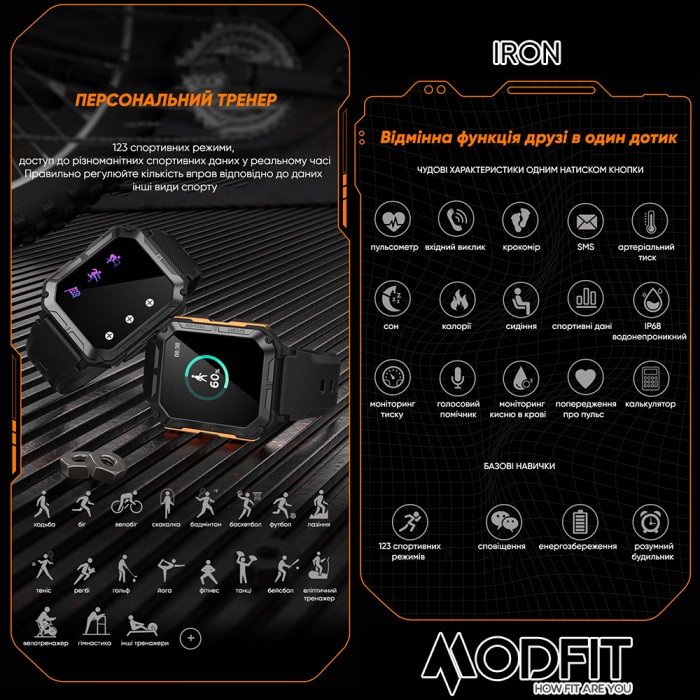 Modfit Iron All Black
