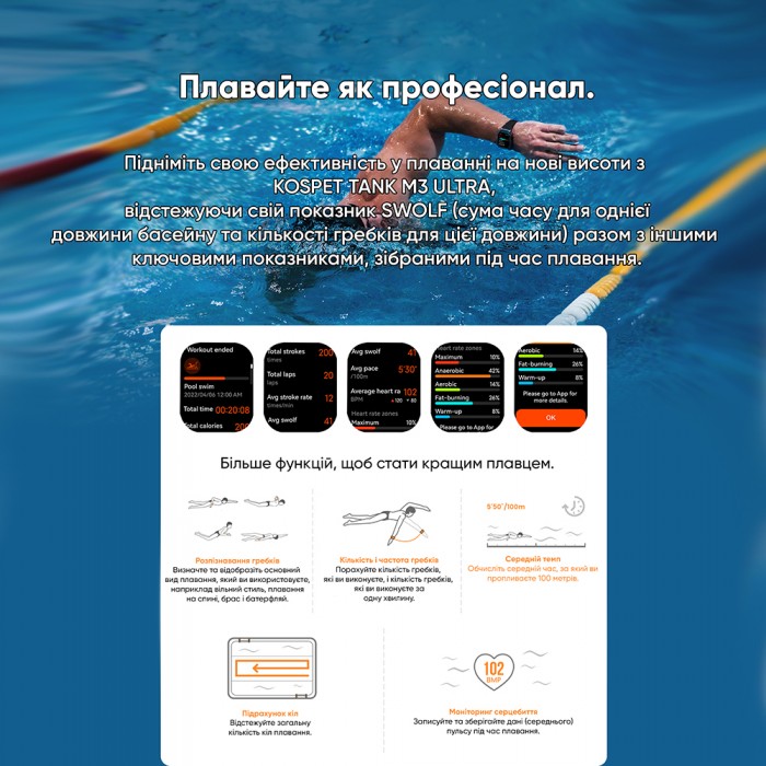Kospet TANK M3 ULTRA Silver