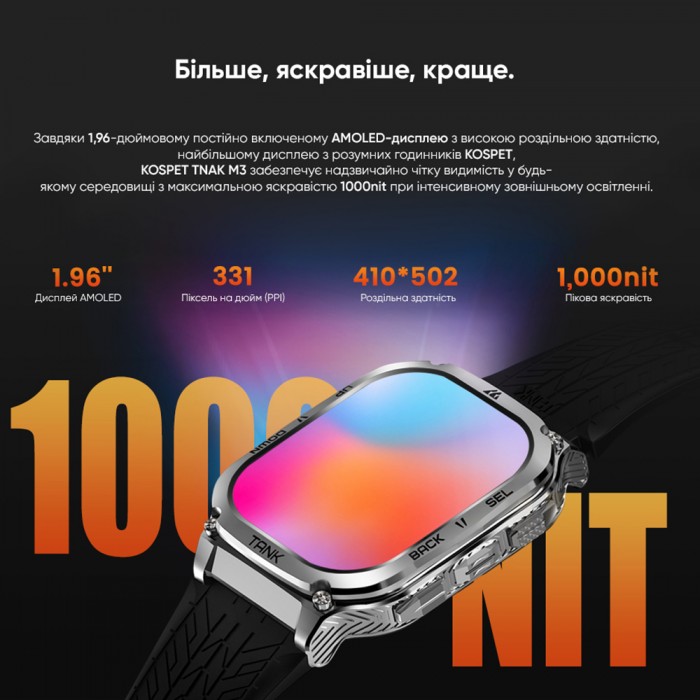Kospet TANK M3 Black