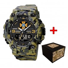 Patriot 001CMGRDSNS ДСНС Зелений камуфляж + Коробка.