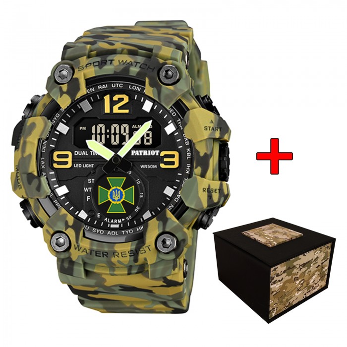 Patriot 003CMGRDPS ДПС Зелений камуфляж + Коробка.