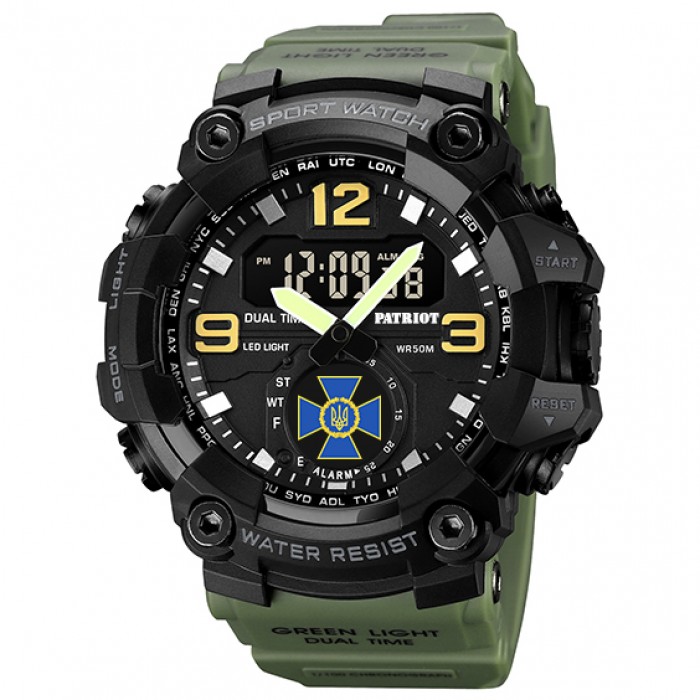 Patriot 003AGSBU СБУ Зелені + Коробка