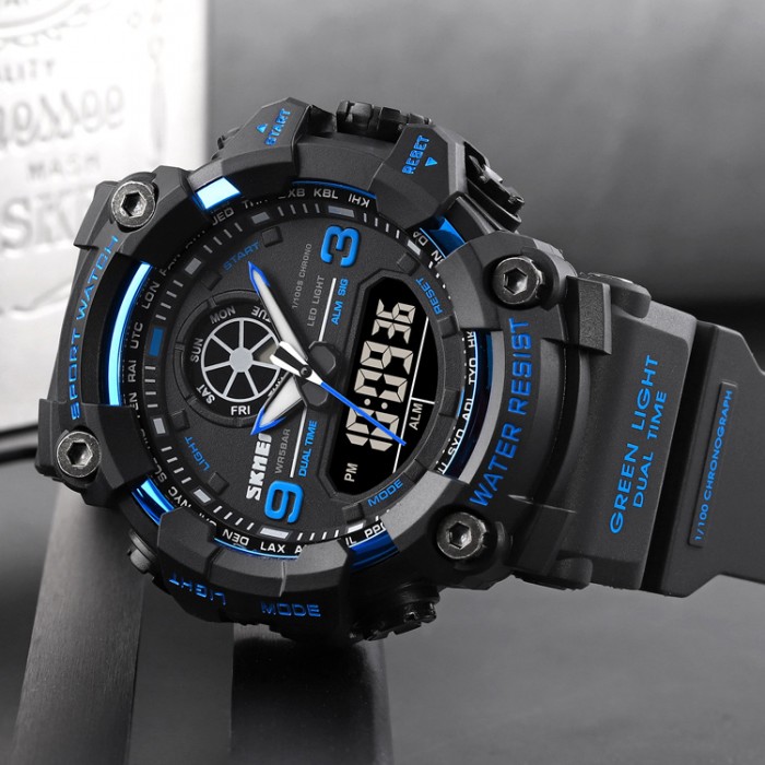Skmei 1818 Black-Blue. SALE
