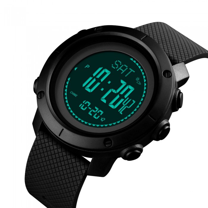 Skmei 1427BK Black + Compass