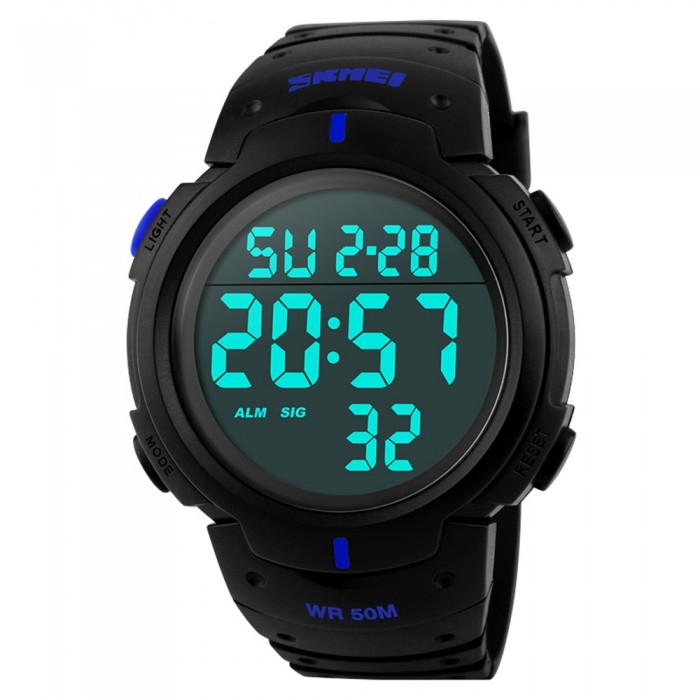 Skmei 1068BU Black-Blue