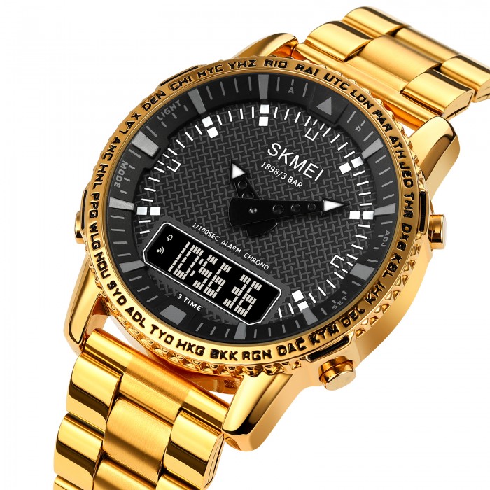 Skmei 1898GDBK Gold-Black SALE