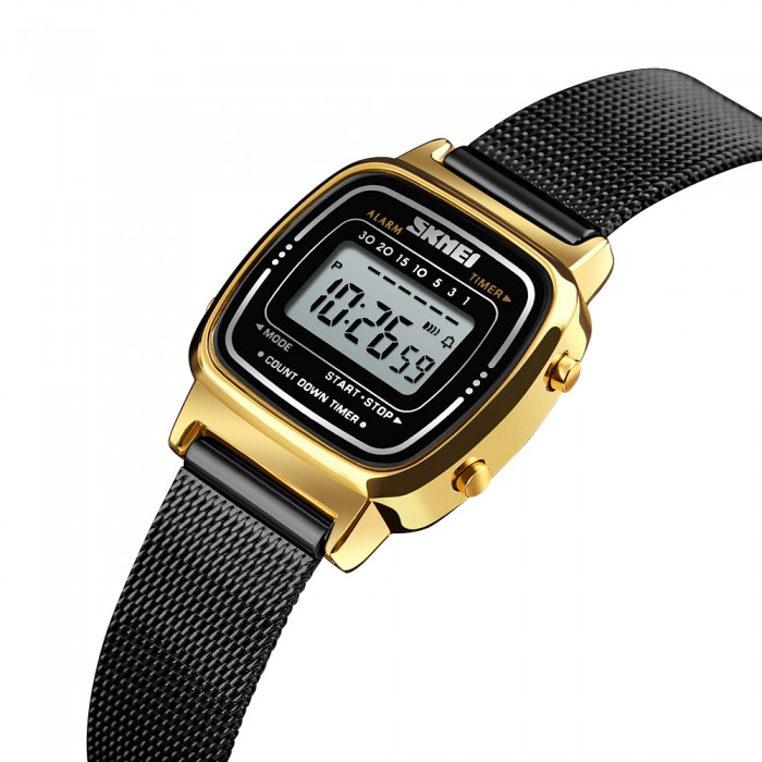 Skmei 1901MHGDBK Gold-Black Mesh