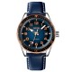 Skmei 9232LRGBU Rose-Gold Blue Leather