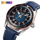Skmei 9232LRGBU Rose-Gold Blue Leather