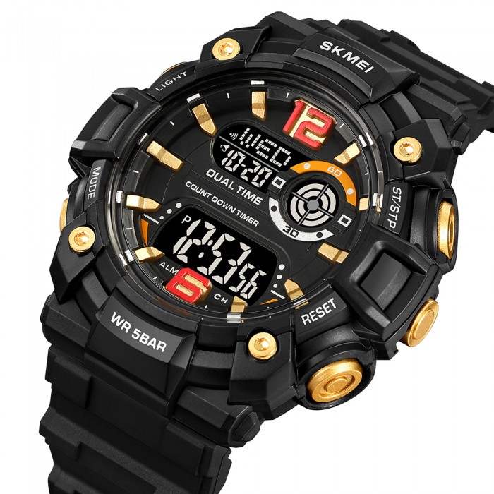 Skmei 2018GDBK Gold-Black SALE